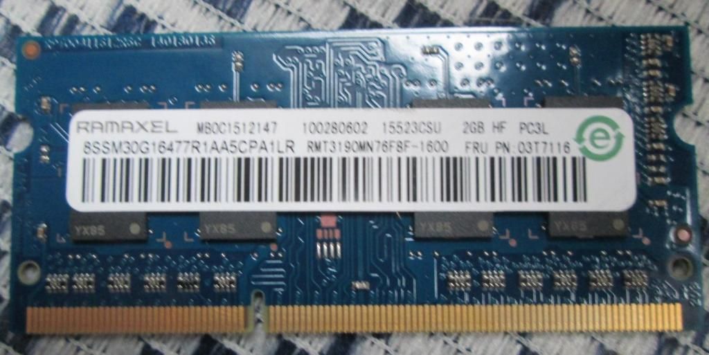 DDR3L 2gb laptop