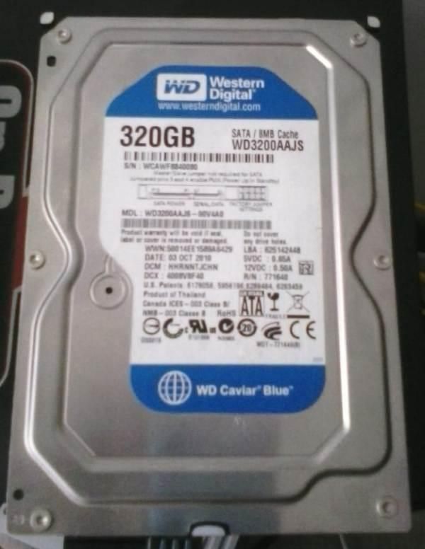 Disco duro de 320gb para PC