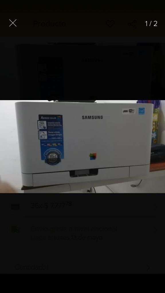 Impresora C430w Samsung