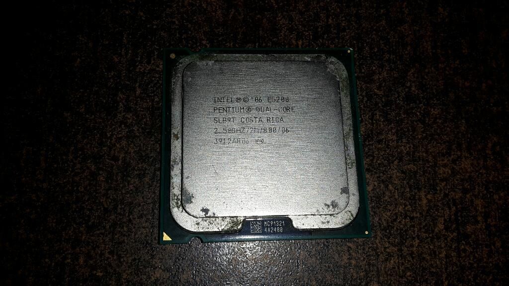 Procesador Intel Pentium E Dual Core 2.5 GHz Zócalos
