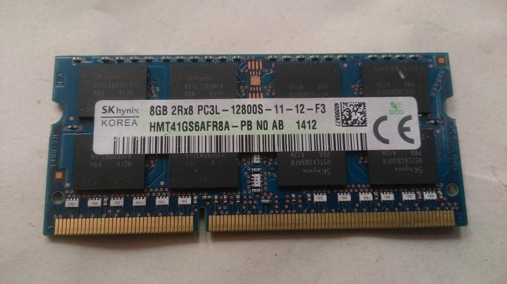 RAM laptop 8 Gb DDR3