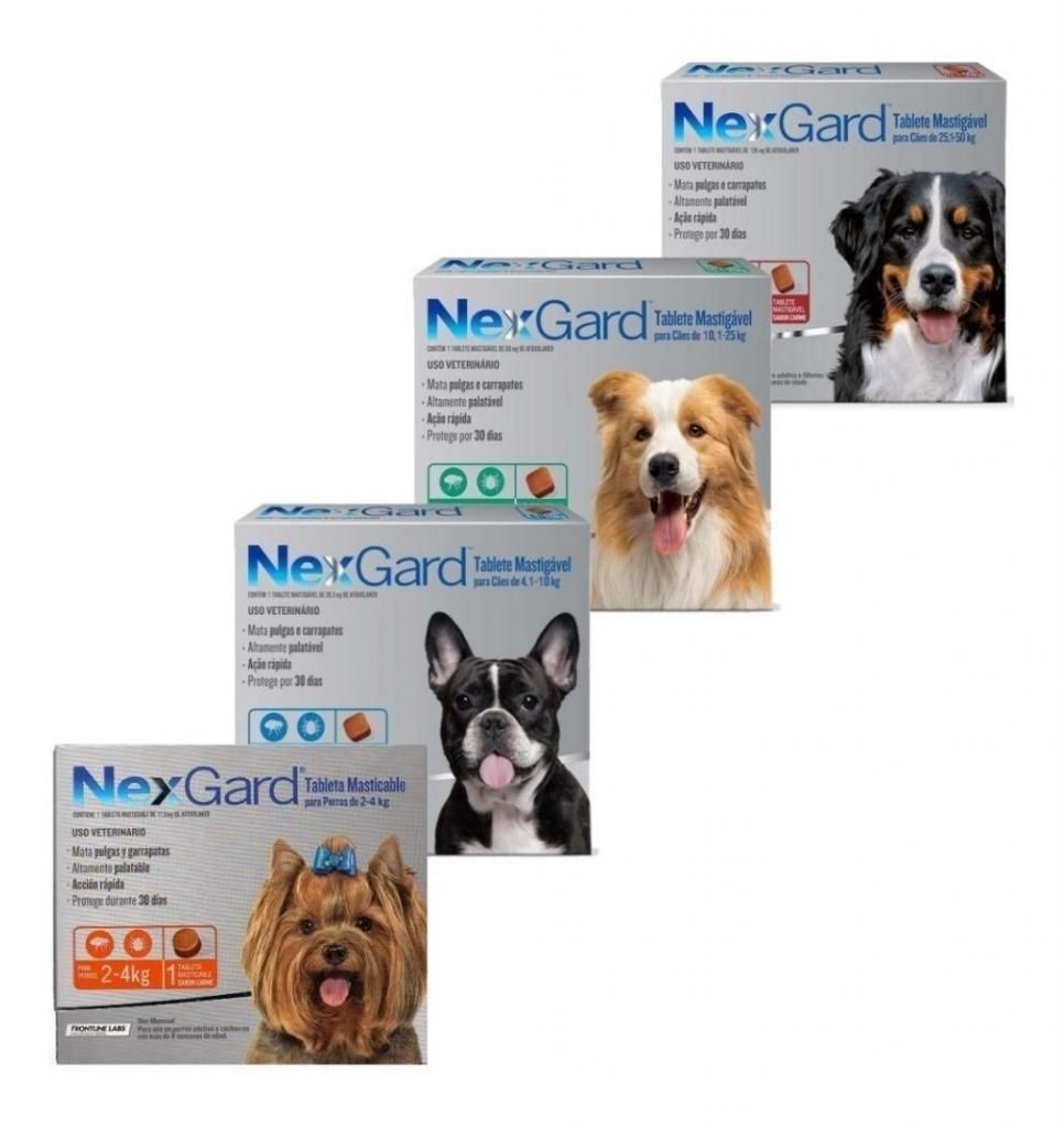 ANTIPULGAS Y GARRAPATAS (NEXGARD) PARA PERROS