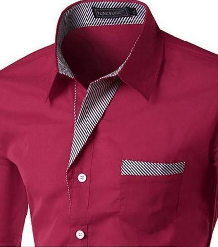 Camisa Slim Fit Manga Larga