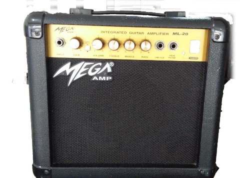 Id 653 Amplificador Mega Amp Ml20 Para Guitarra Eléctrica