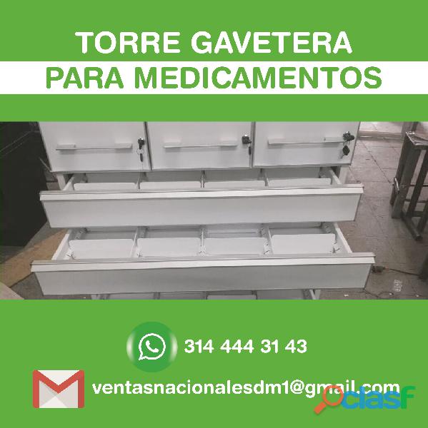 MUEBLE CAJA METALICO, EPS, DROGUERIA