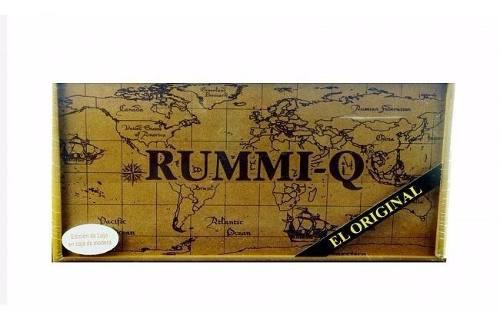 Rummi-q De Fichas Original Edicion Lujo Caja Madera Rummy