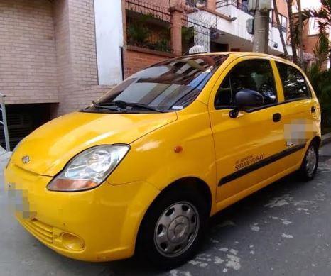 Spark taxi con aire 2007 individual Medellín