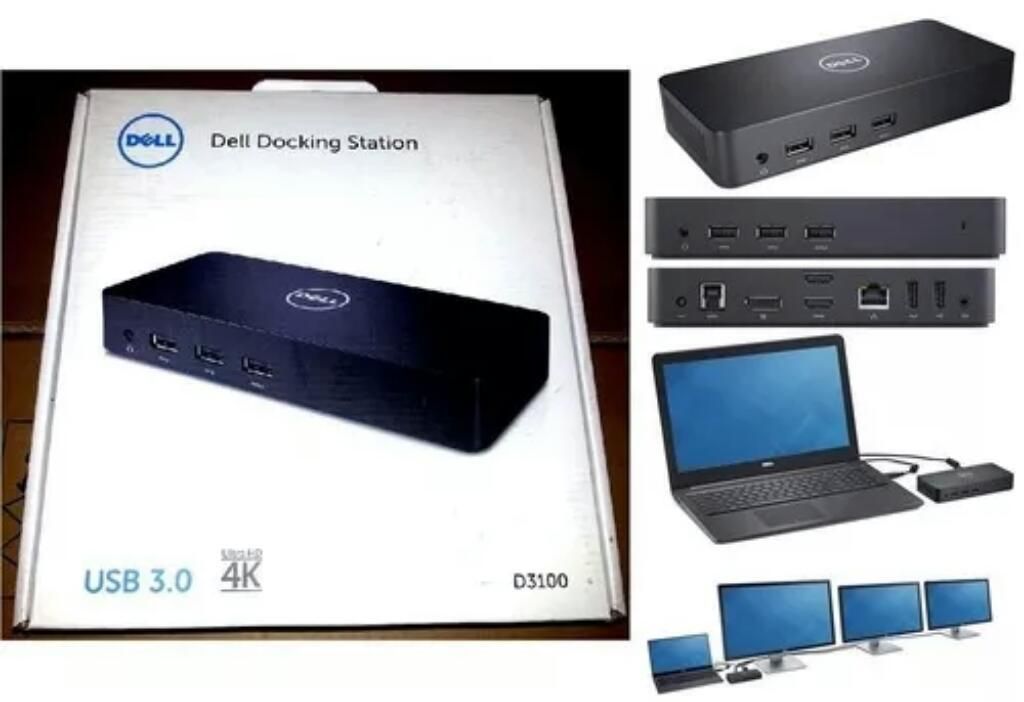Dell Docking Station 5k Adaptador De130w