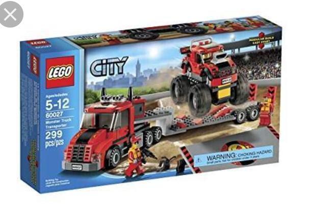 Lego city camiones monstruo