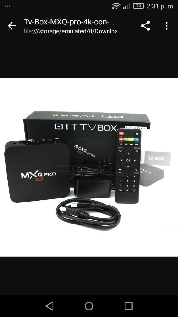 Tv Box Mxq Pro 4k