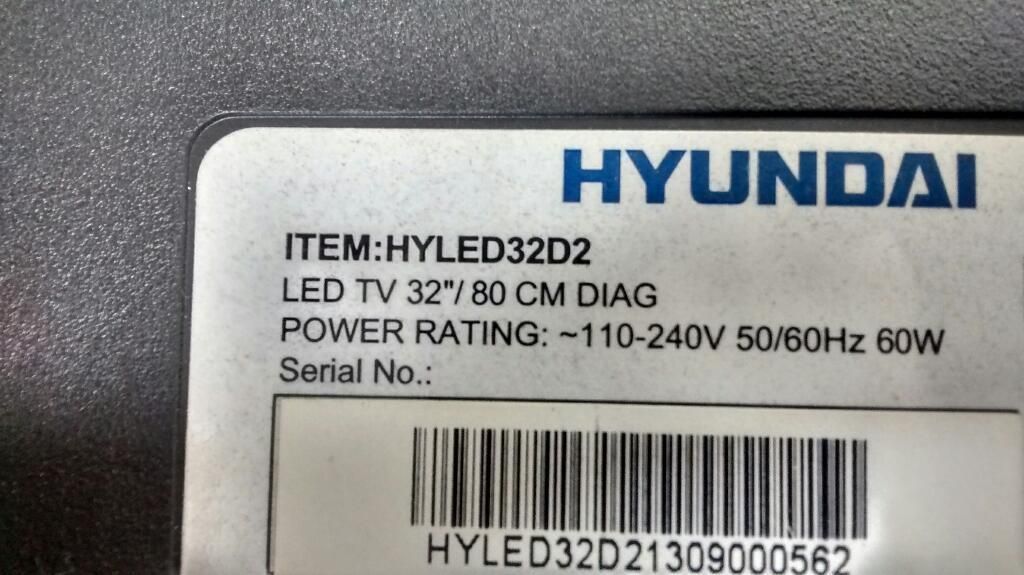 Tv Hyundai Hyled32d2 para Repuesto