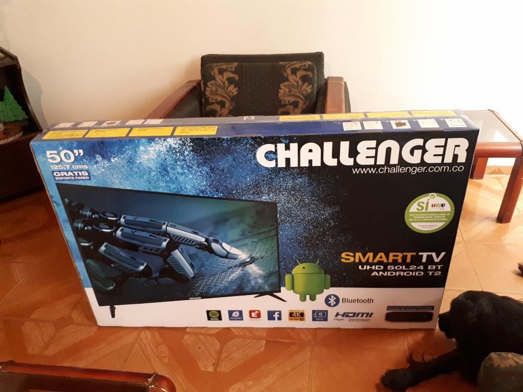 Vendo Smart Tv Challenger de 50 Nuevo