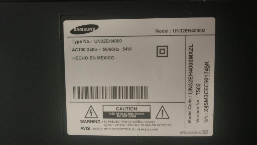 Vendo Tv 32 Samsung para Repuestos