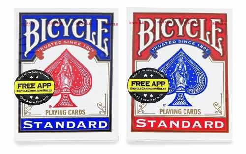 Cartas Bicycle Standard Par 2 Mazos Magia Poker Envio Gratis