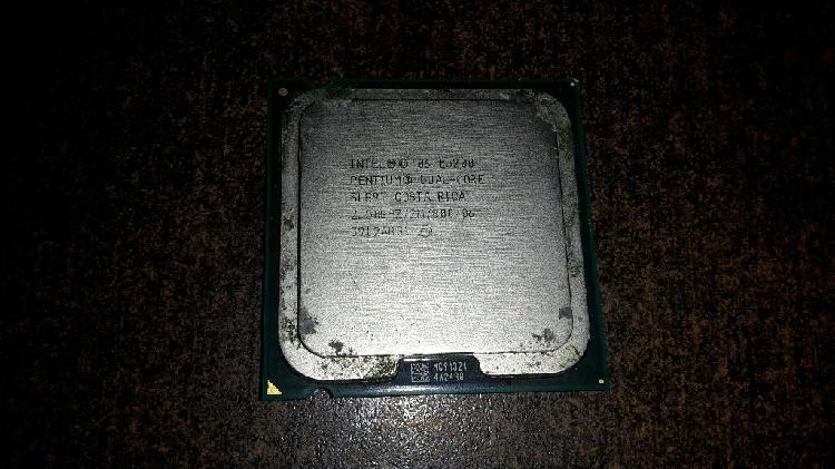 Procesador Intel Pentium E5200 Dual Core 2.5 GHz Zócalos