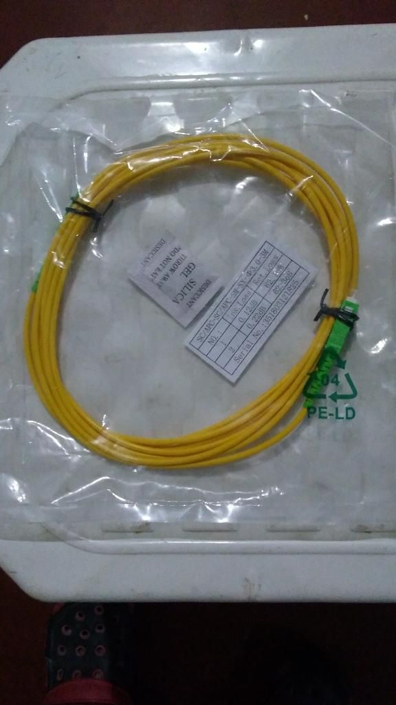 Cables Patch-cord X-3m para Fibra Óptica