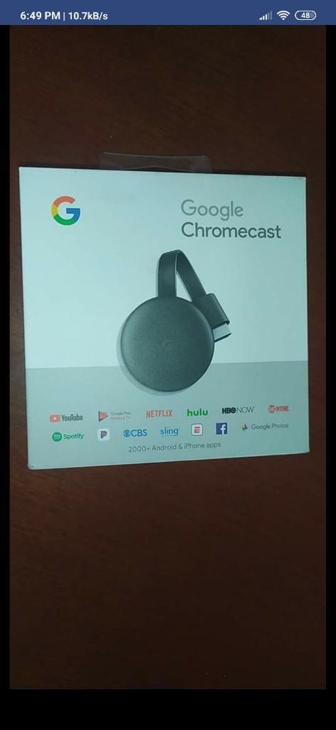 Chromecast 3 Versión Nuevo