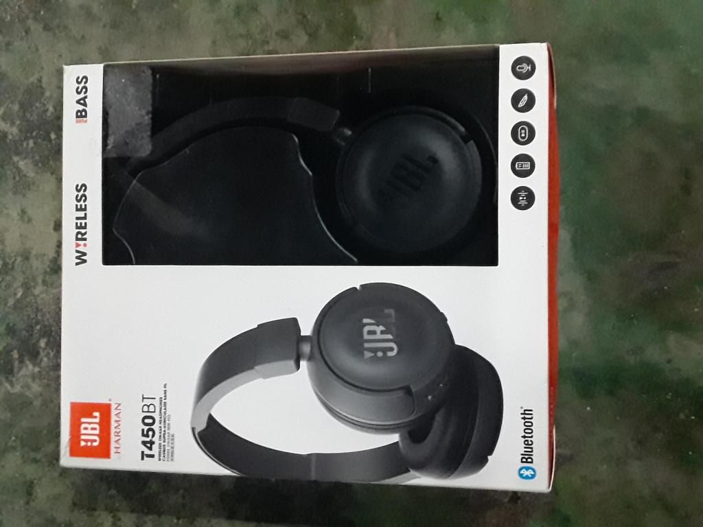 Diademas de audio JBL T450BT Bluetooth