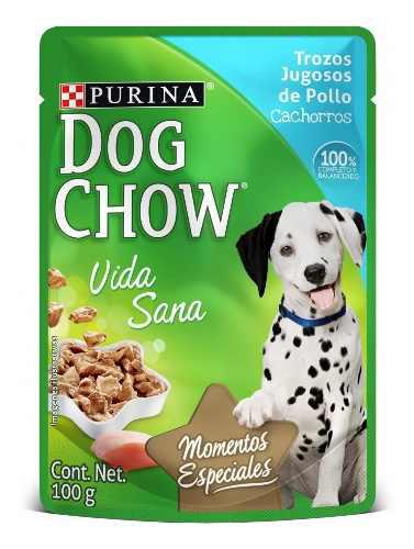 Dog Chow Cachorro Trozos Pollo 100 Gr