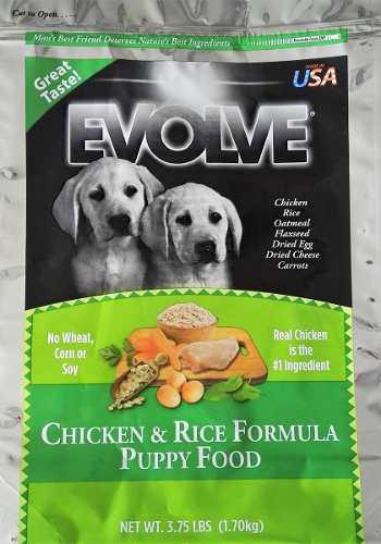 Evolve Dog Puppy Pollo Rice 12.7 Kg