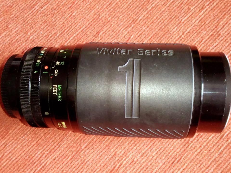 Zoom Vivitar Series  m.m y Macro con filtro UV Cokin