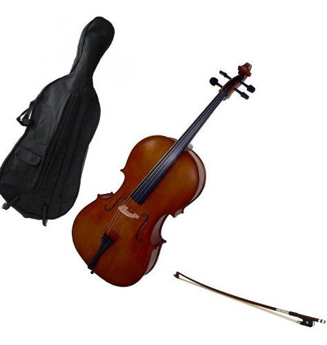 Cello Violonchelo Greko Mc 6011a 4/4 Con Forro Y Arco Chelo