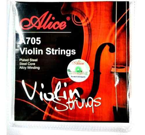 Cuerdas Violin 4/4 A705 Alice