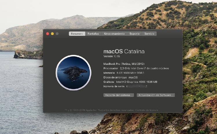 MacBook Pro Retina 15,4"