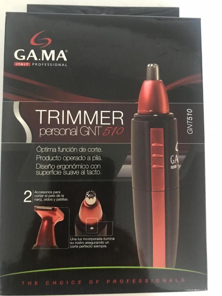 Máquina Depiladora Nasal Y Oidos Trimmer Gama Gnt510
