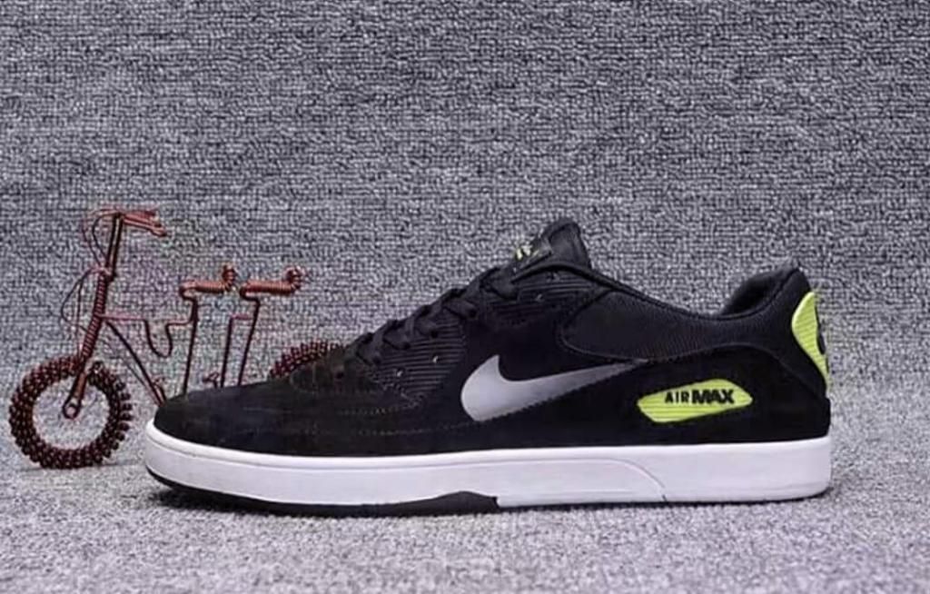 Nike Sb Negro Y Verde Nuevos