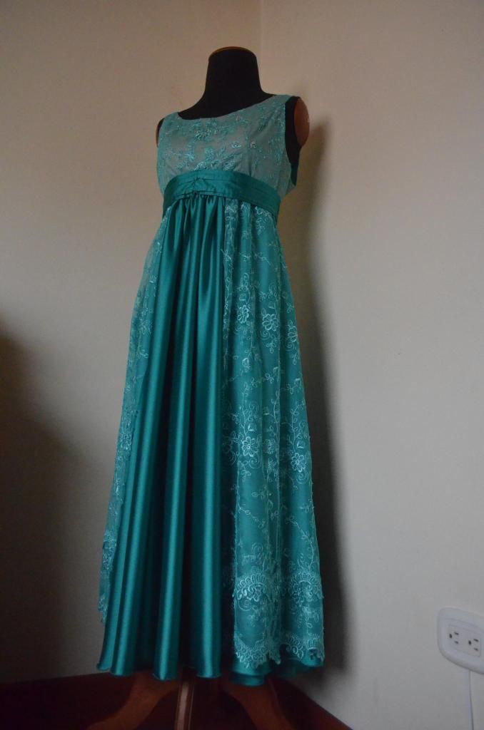 Vestido verde turquesa talla M NUEVO