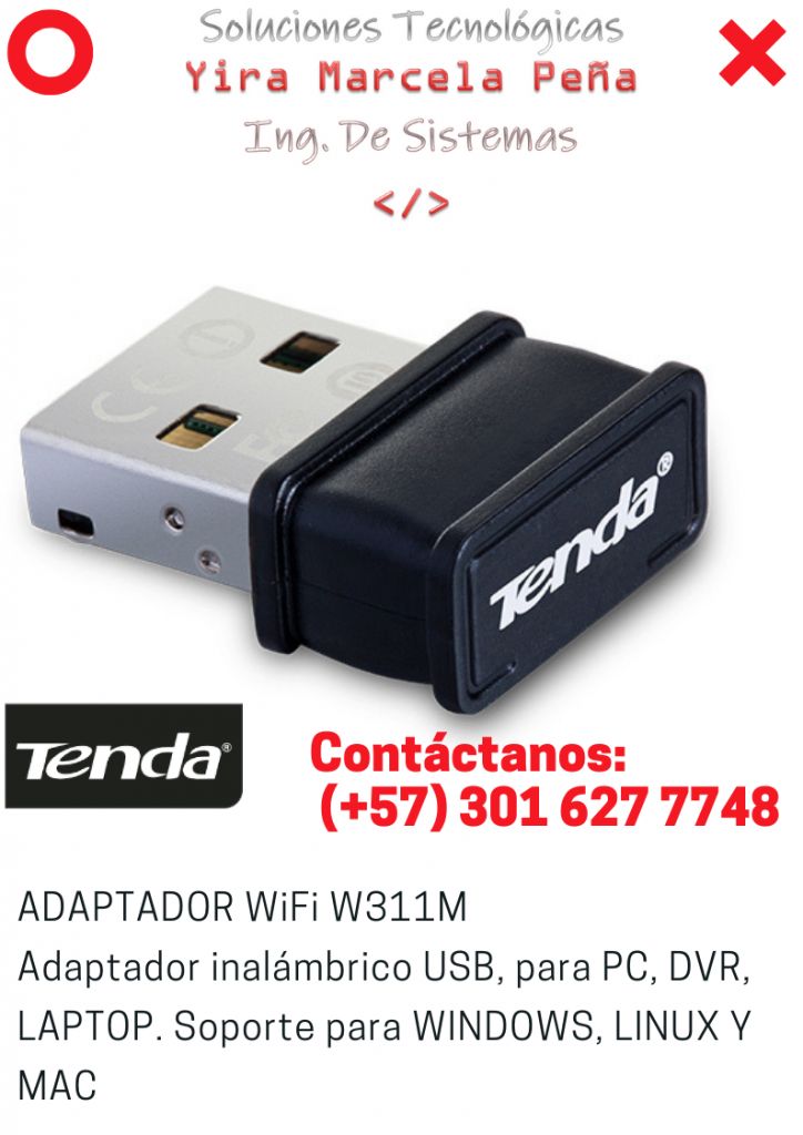 Adaptador WiFi W311M