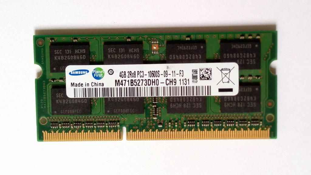 Memoria Ram Ddr3 4gb Para Portatil  Samsung