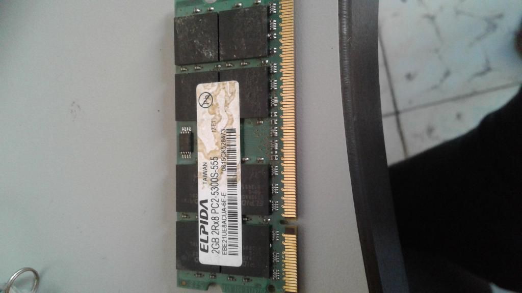 Memoria Ram de 2gb para portatil DDR3