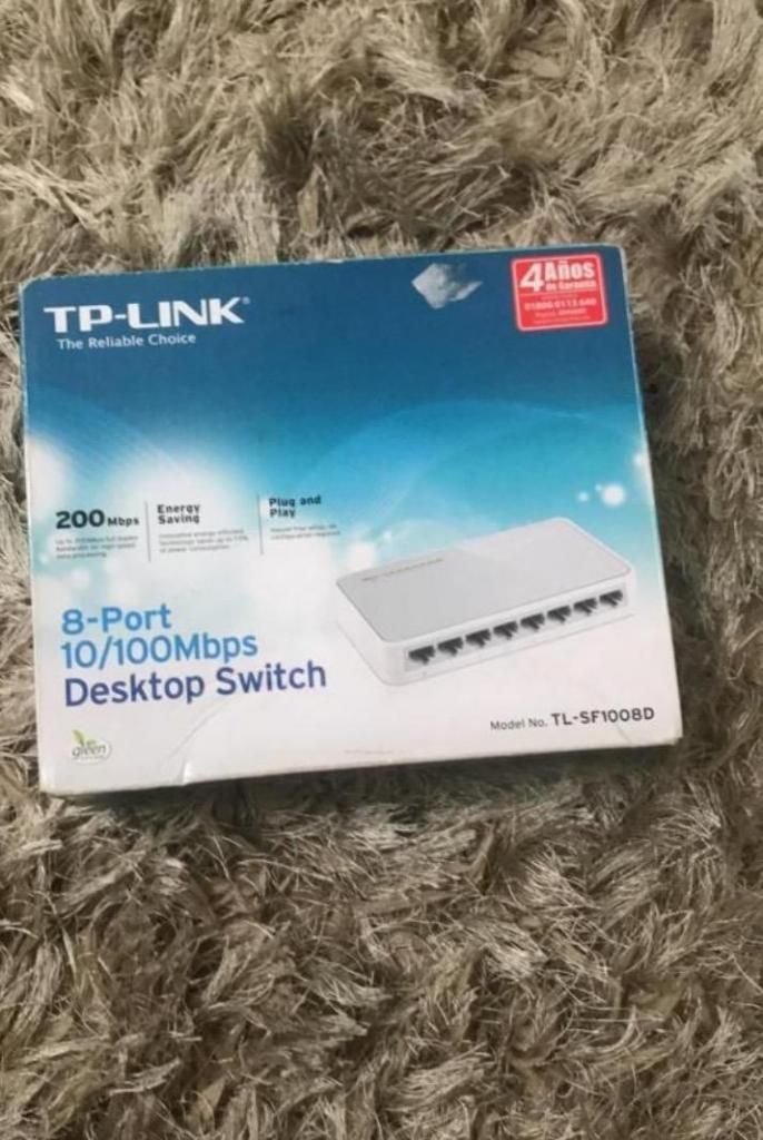 Modem Router Swich- de 8 Puertos
