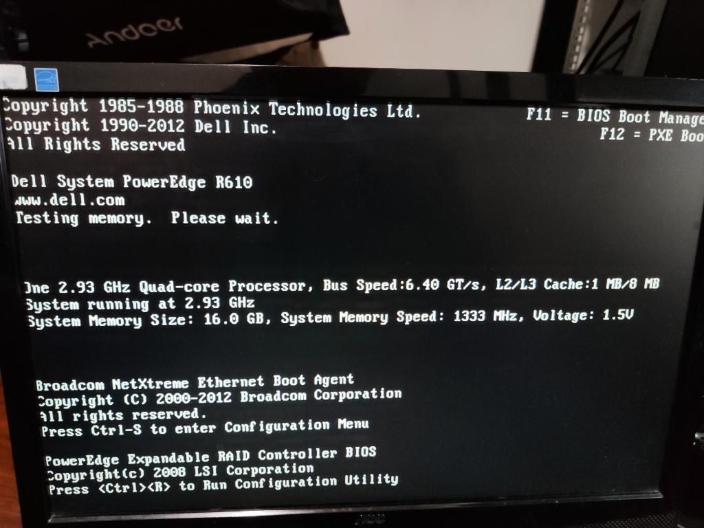 Servidor 1U Dell R610 Xeon 2.93ghz