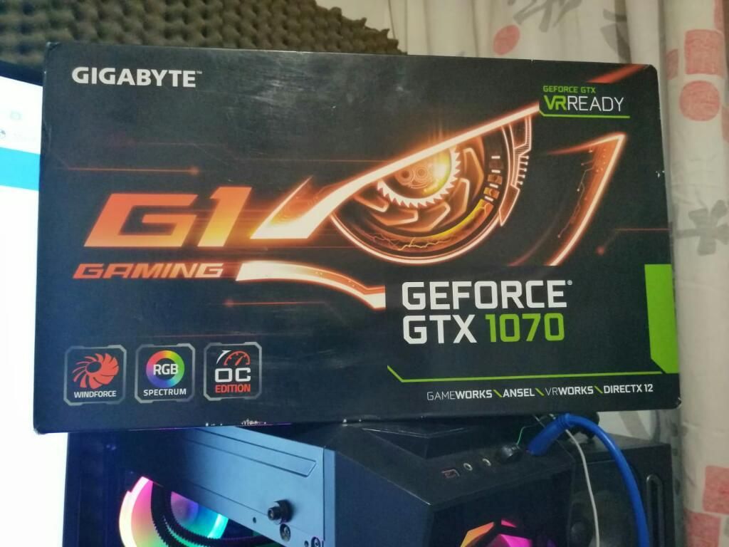 Tarjeta de Video Gtx  G1 8 Gb