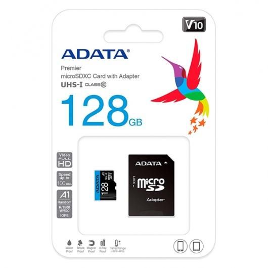 adata 128 gb micro sd memoria original garantia envio sin