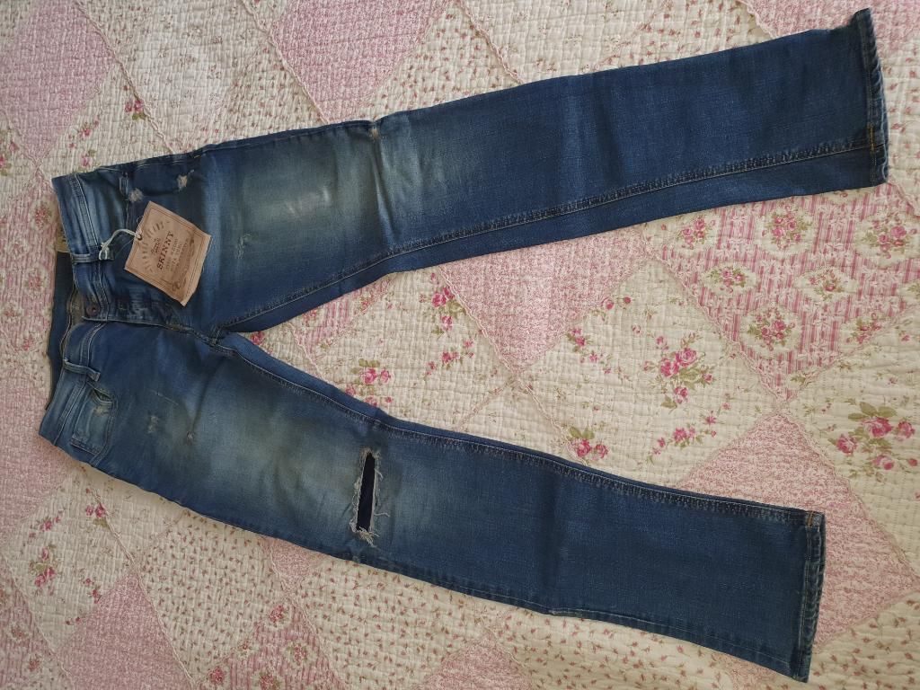 Jean Tennis Azul Skynni Talla 30