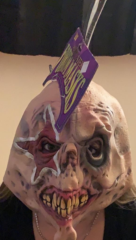 Mascara Zombie Punk Importada