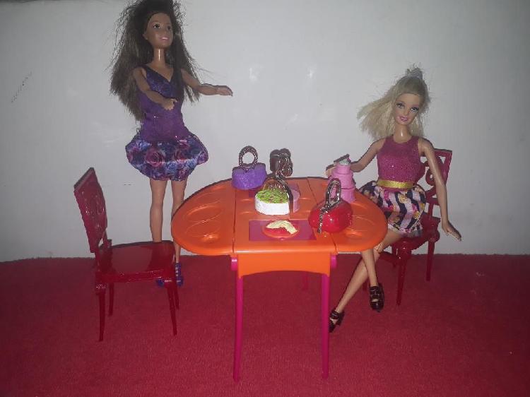 Mesa Picnic O Comedor Barbie Mattel