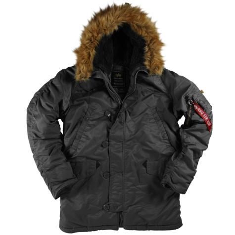 Parka Alpha Industries N3B Extreme Cold Weather Negra
