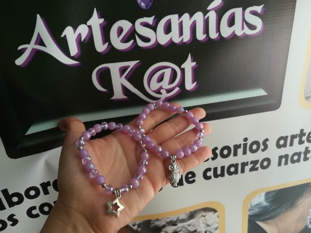 Pulseras Moradas