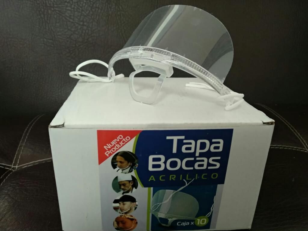 Gran Promoción Tapabocas en Acrílico