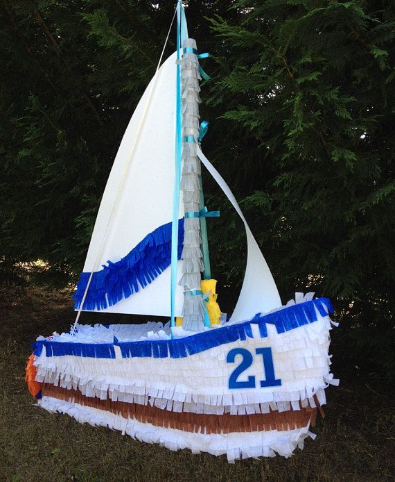 piñatas estilo barcos