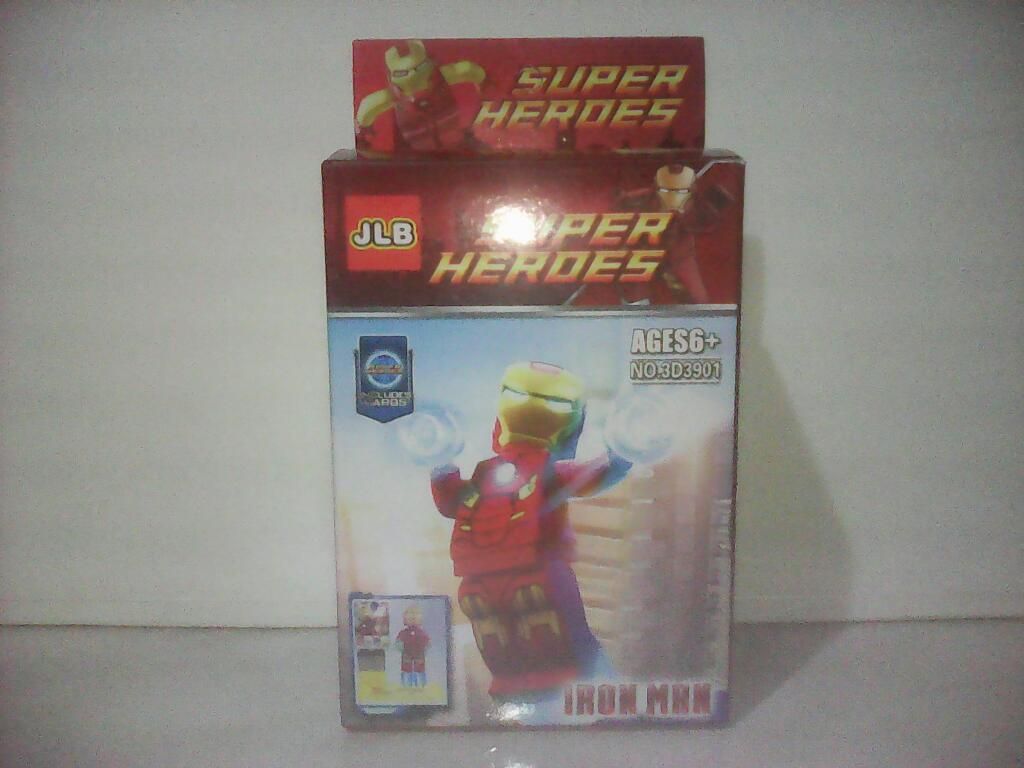 Lego Iron Man Minifigura