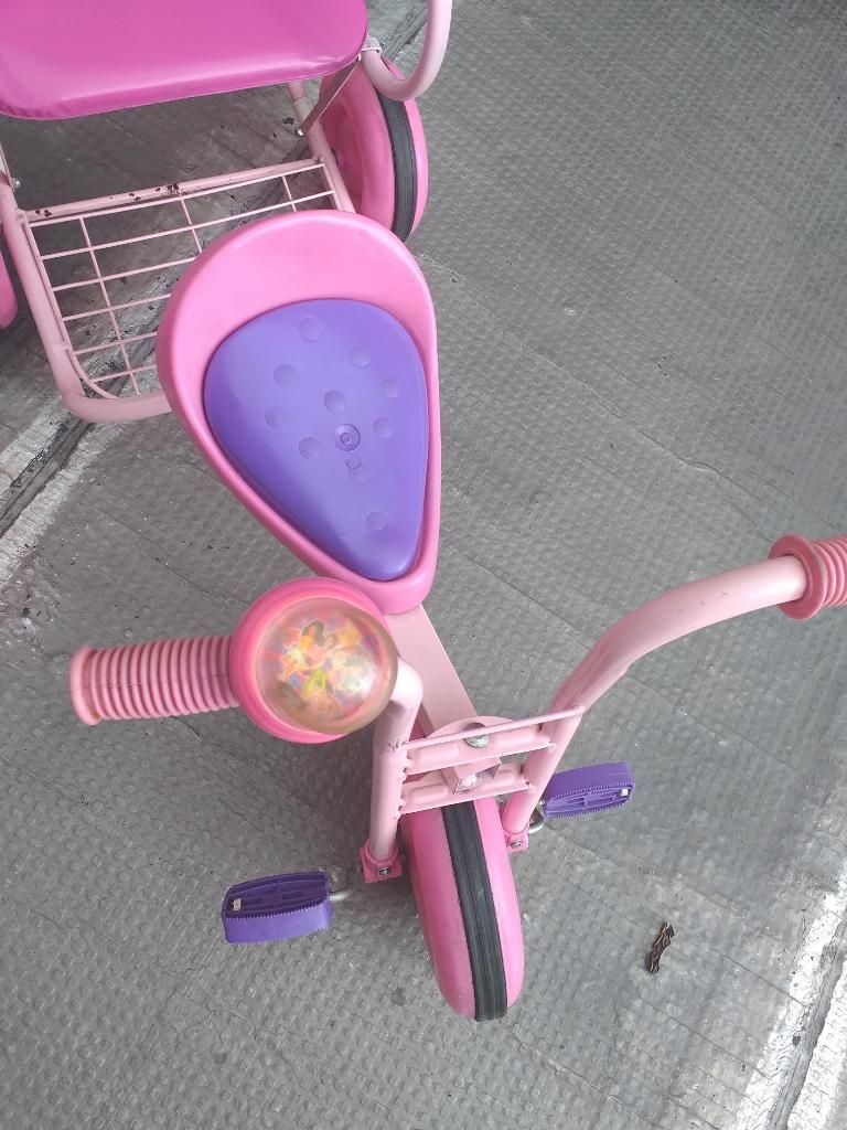 Triciclo Rosado para Niña