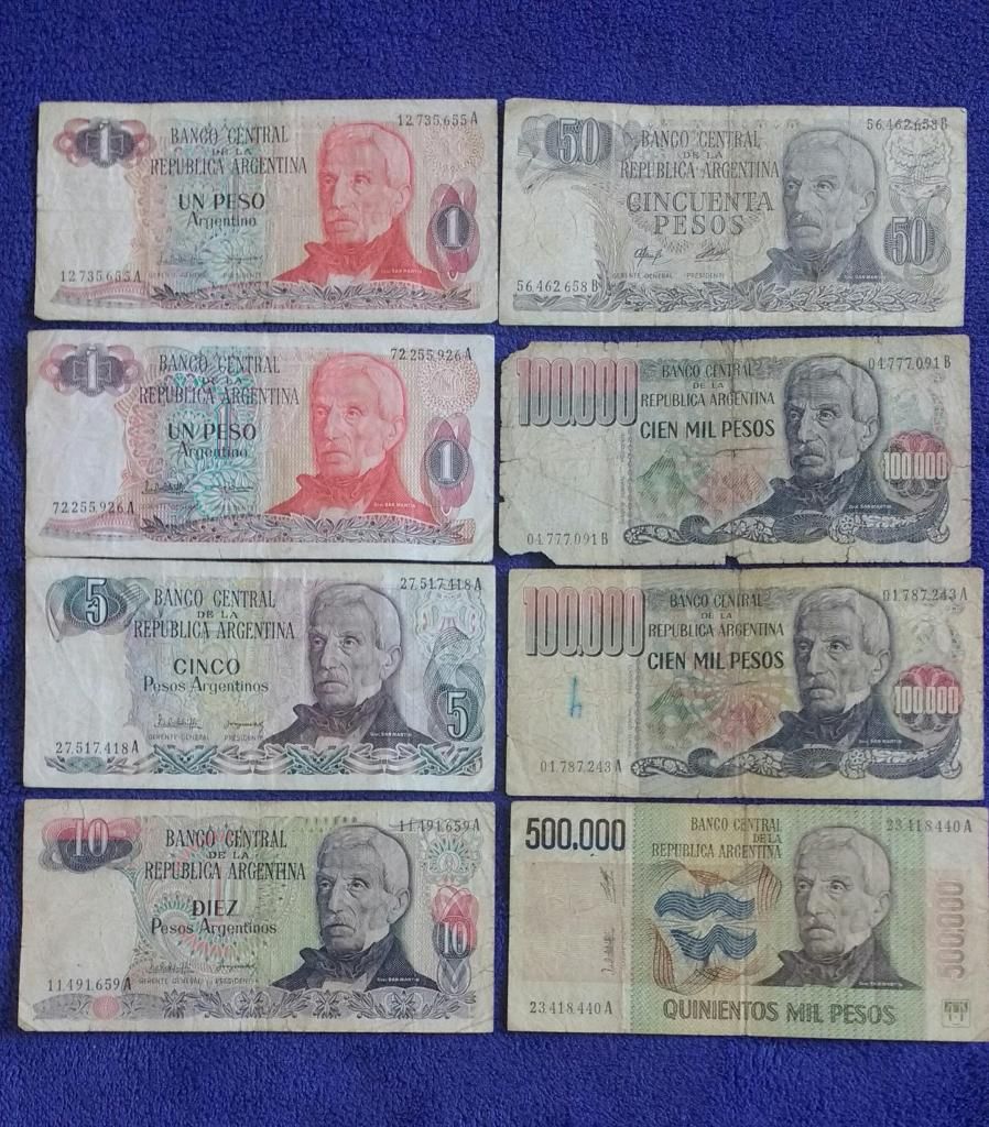 Billetes Argentina