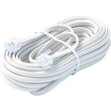 Bistras 50 Pies 4 Cable De Extension Cable Linea Alambre Par