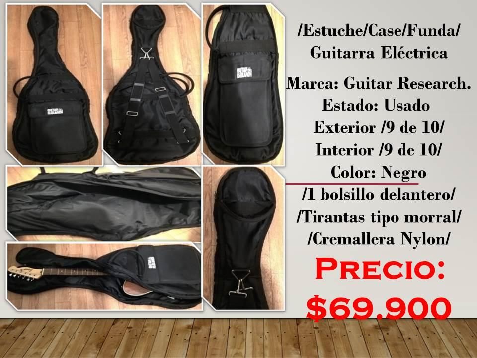 FUNDA ESTUCHE GUITARRA ELECTRICA MARCA GUITAR RESEARCH